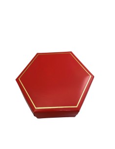 10 Scatole Divisorio esagonale Rosso cm16