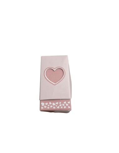 10 Scatole Cuore Cipria