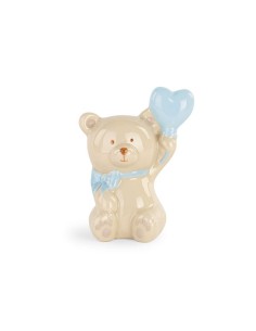 12 Statuina Orso  celeste cm8