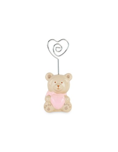 24 Segnaposto Orso  Rosa