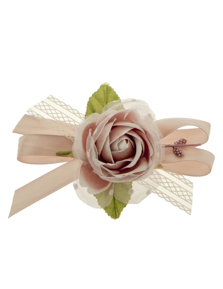 Rosa tortora con nastri