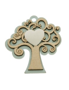 12 Applicazione albero legno celeste