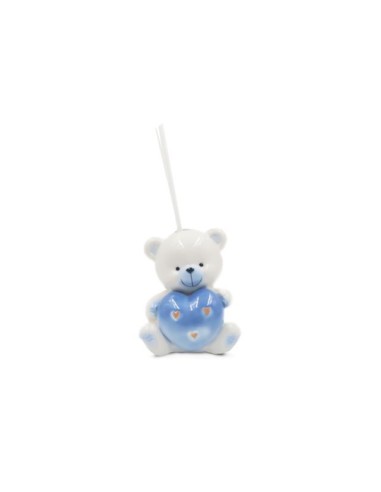 Diffusore orso cuore celeste