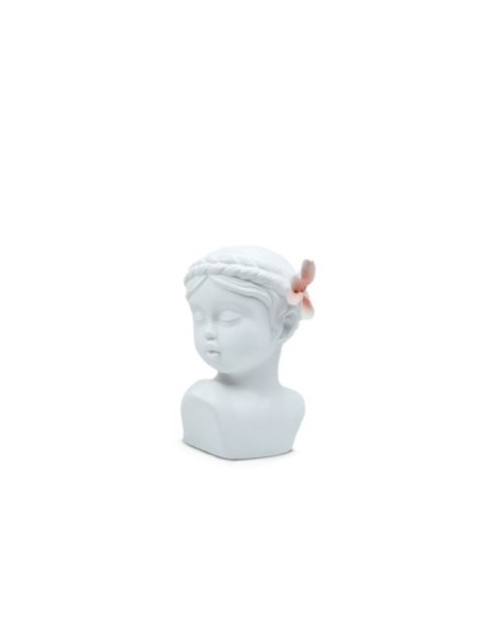 Vaso portapianta viso bimba cm15