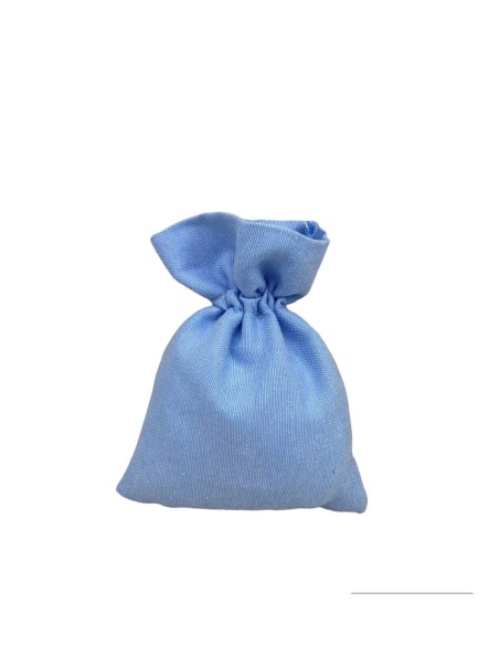 sacchetti cotone celeste