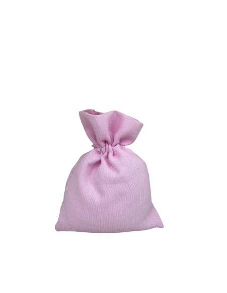 sacchetti cotone rosa