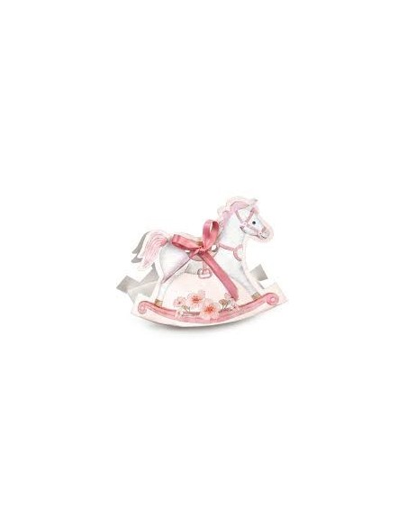 scatola cavallo rosa