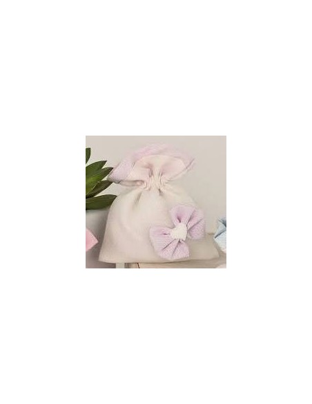 sacchetti fiocco rosa