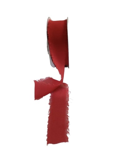 Nastro chiffon 30mm Rosso
