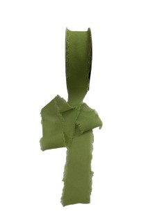nastro chiffon verde muschio