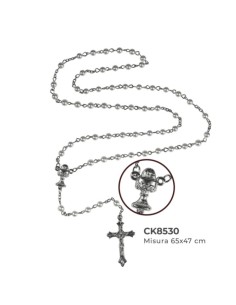 12 Collana rosario calice