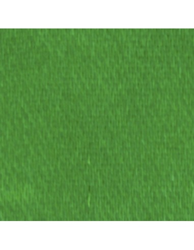 Nastro raso verde smeraldo 6mm