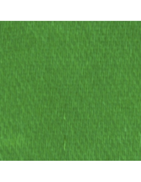 Nastro raso verde smeraldo 6mm