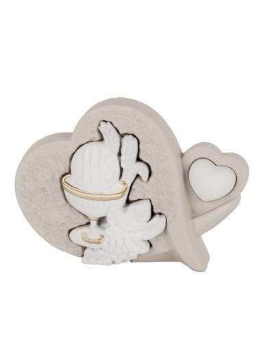 4 Statuina Cuore Comunione cm9