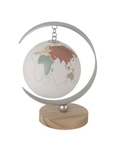 Statuina mappamondo con led