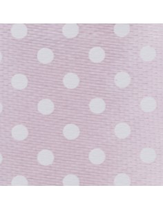 Nastro raso pois rosa 6mm