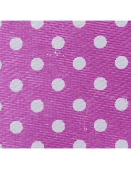 Nastro raso pois fucsia 6mm