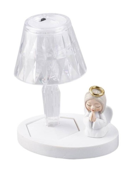 Statuina Angelo con led