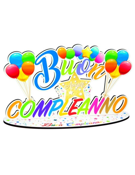 Centrotavola compleanno cm35