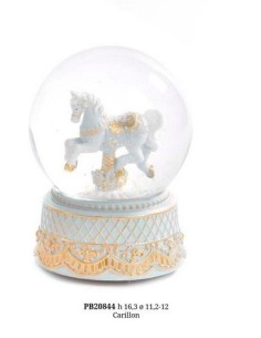 Statuina sfera con cavallo celeste