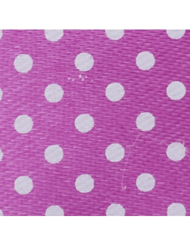 Nastro raso pois fucsia 10mm