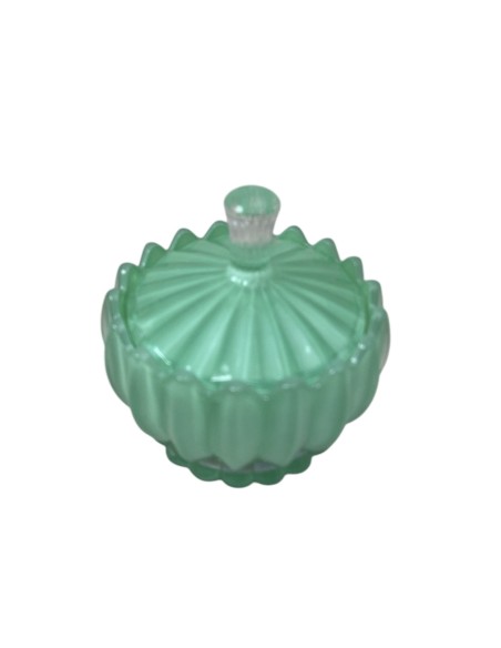 Scatola in vetro verde