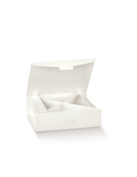 10 Scatole botanic con divisorio 8x8x3