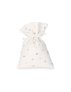 12 Sacchetti con stelle celeste
