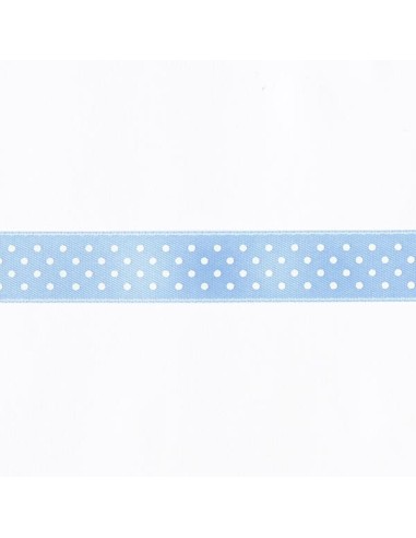 Nastro raso pois celeste 15mm