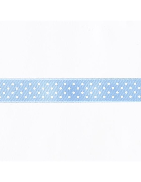 Nastro raso pois celeste 15mm