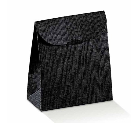 10 Scatole bustina seta nero