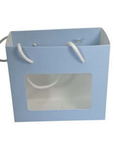 busta azzurra