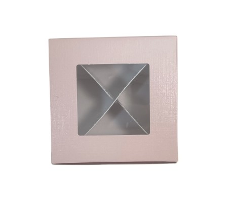 scatola rosa 12x12x4