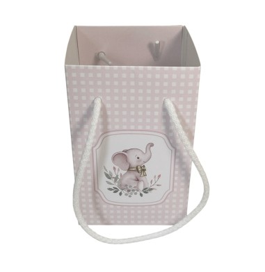 scatole busta elefante rosa