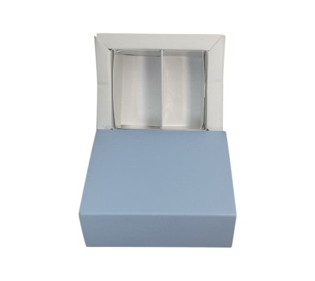 scatole fiammifero azzurro