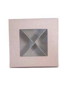 scatola rosa 10x10x4