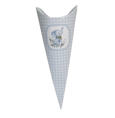 cono elefante azzurro