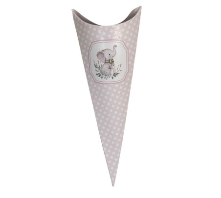 cono elefante rosa