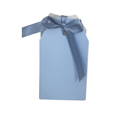 scatole tag azzurro