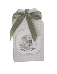 scatole tag elefante rosa