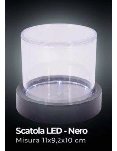 scatola plexiglass nero