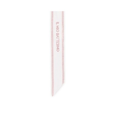12 Nastro decorativo battesimo rosa