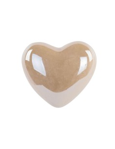 12 Magnete cuore beige