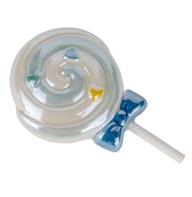 12 Magnete lollipop celeste