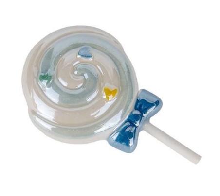 12 Magnete lollipop celeste