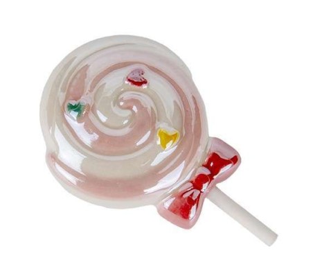 12 Magnete lollipop rosa