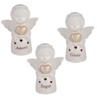 3 Statuina angelo led cm18
