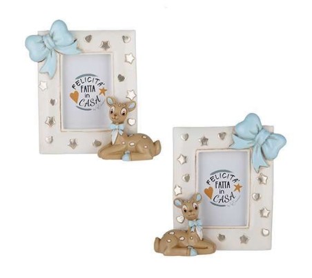 2 Cornice cervo celeste