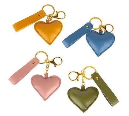12 Portachiavi cuore