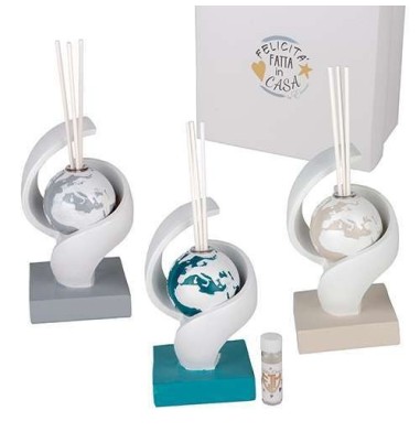 3 Diffusore spirale mappamondo